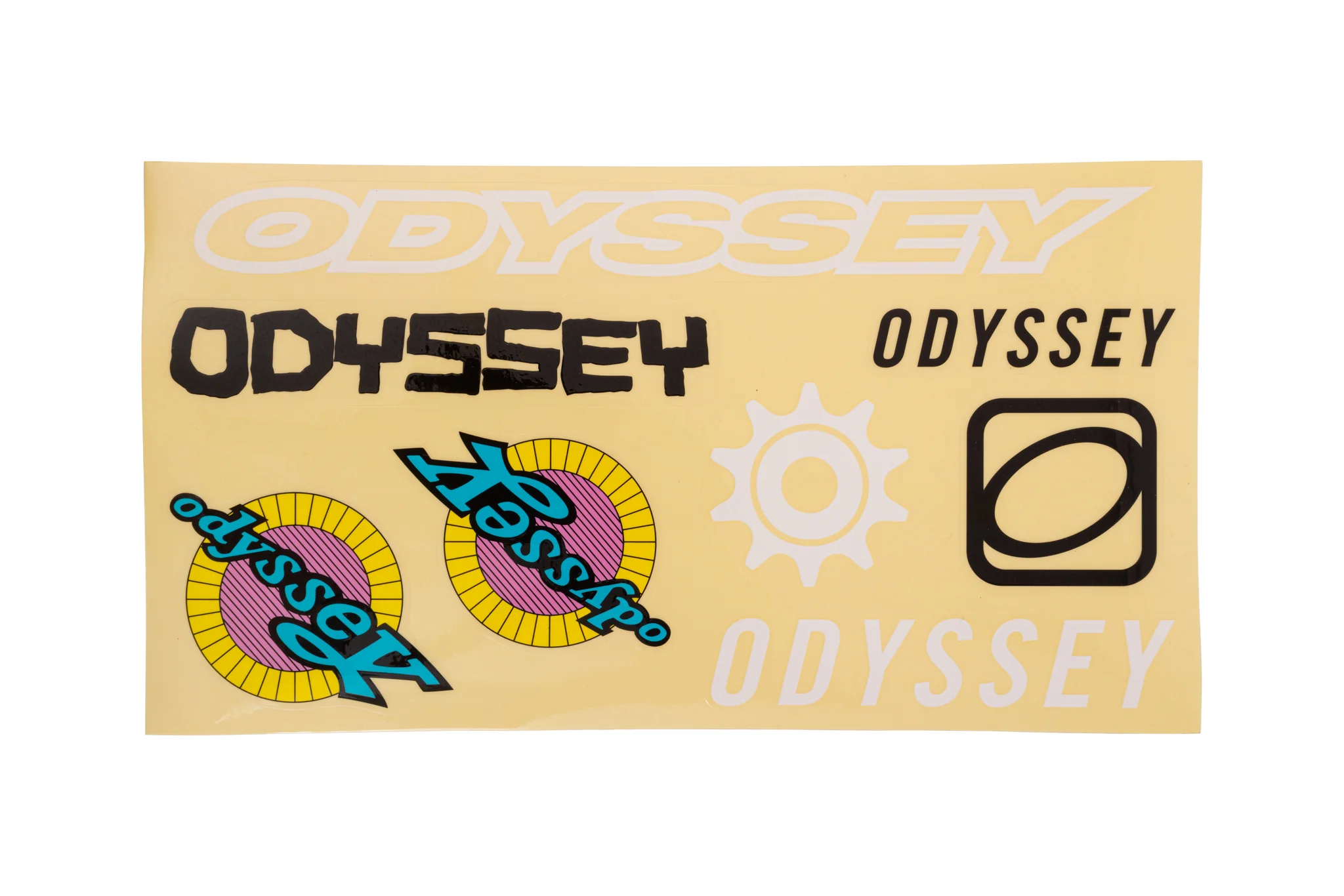 Odyssey Retro Sticker Pack (Clear Back / 40-Year Anniversary)