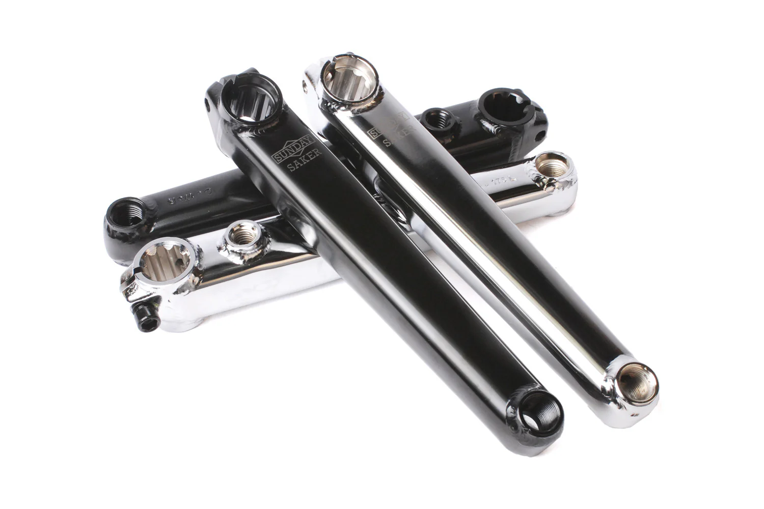Saker v2 Cranks (Black) - Image 2